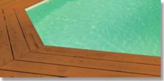 liner piscine sable