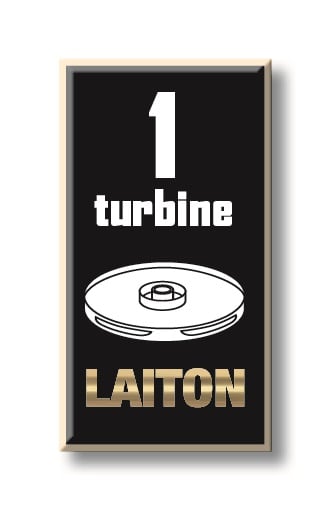1 turbine laiton