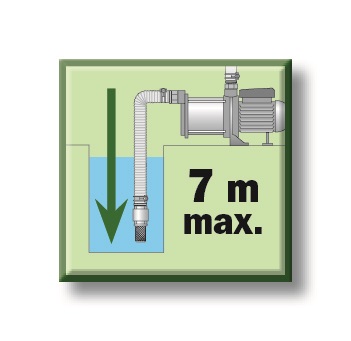 Profondeur maxi 7m