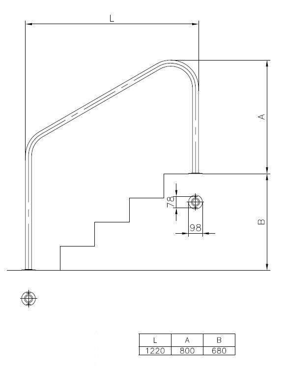 Dimensions sortie de bain 40495